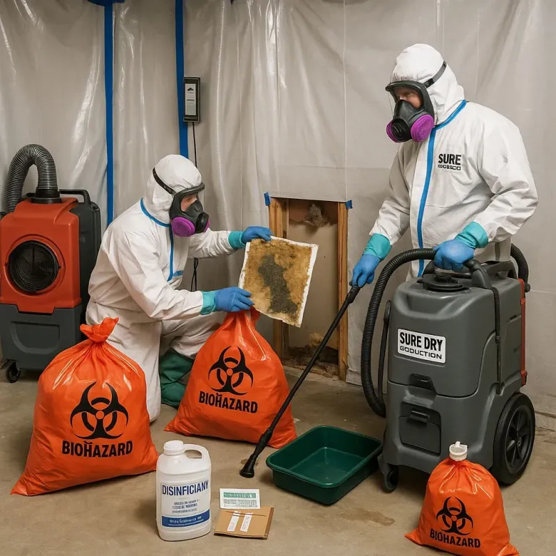 Contaminated Water Handling Protocols process in Deer Park, OH