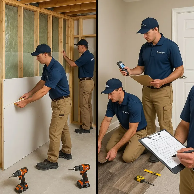 Repairs and Reconstruction process in Deer Park, OH